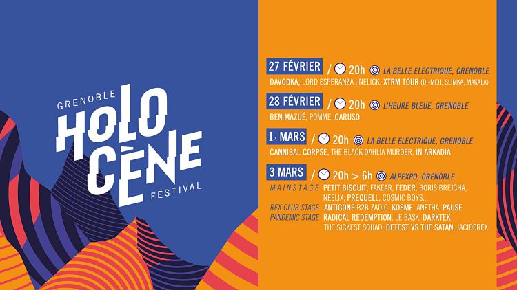 holocene 2018 - festival holocene - programmation holocene 2018