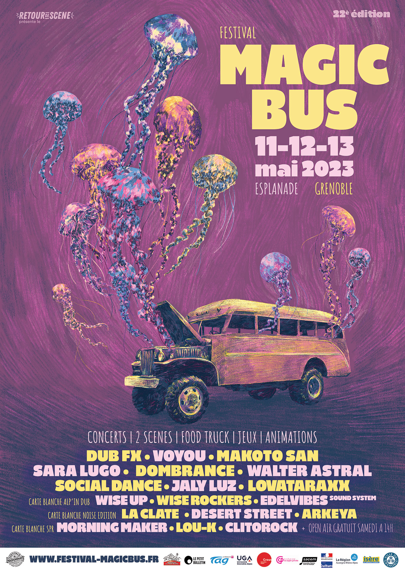 festival magic bus 2023 grenoble - festivals grenoble - scene locale grenoble - scene locale festival